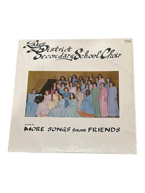 Vintage Lakes District Choir Vinyl LP More Songs For Our Friends Black Canada